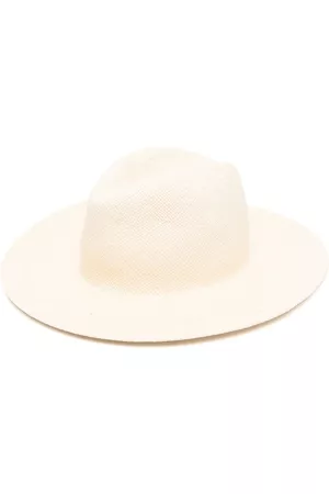FORTE FORTE Women Hats - Crystal-embellished straw fedora