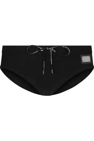 Dolce & Gabbana Logo-waistband swim briefs
