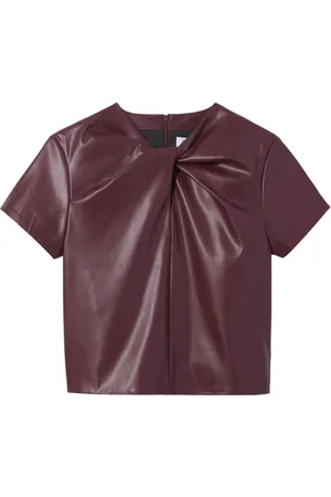 Proenza Schouler Twist-detail short-sleeved top