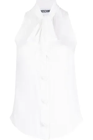 Moschino Pussy-bow collar blouse