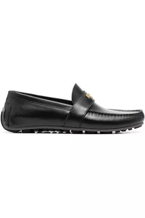 Moschino Logo-plaque detail loafers