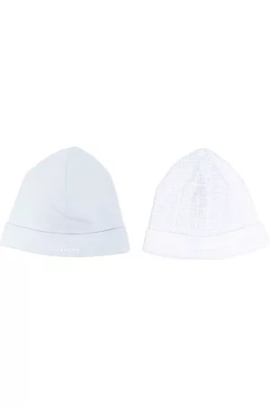 Givenchy Greca-print knitted hat (pack of 2)