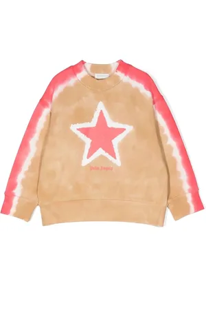 Palm Angels Star tie-dye print sweatshirt