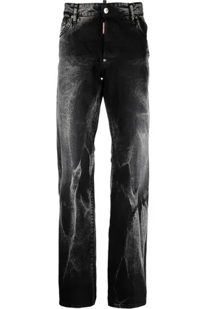 Dsquared2 Washed straight-leg jeans