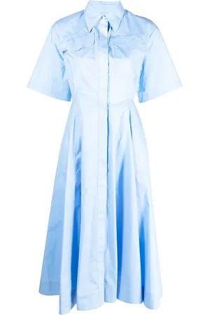 Msgm Short-sleeve A-line shirt dress