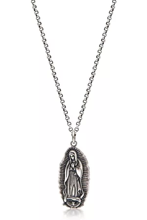 Nialaya Women Necklaces - Our Lady of Guadalupe pendant necklace