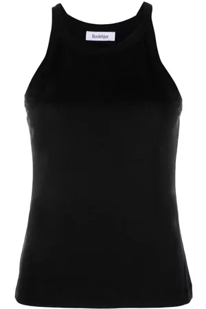 Rodebjer Women Vests & Camis - Lyocell-cotton racerback tank top