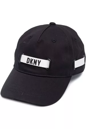 DKNY Boys Caps - Cotton logo-print cap