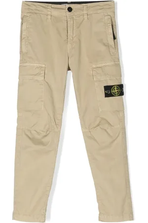 Stone Island Compass-motif cargo trousers