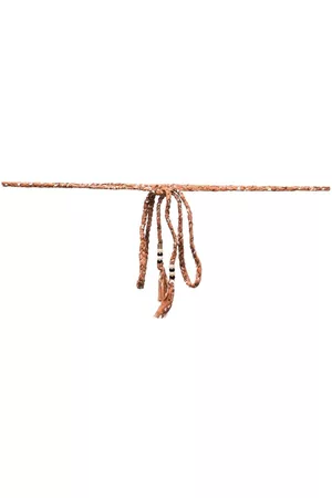 Alanui Women Hair Accessories - Bandana braided cotton belt