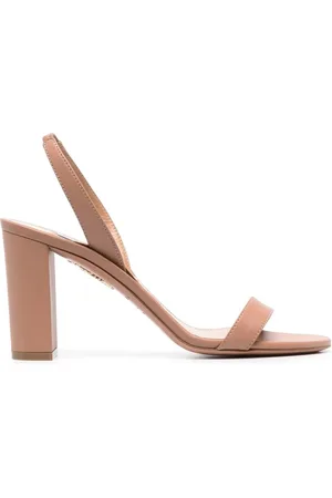 Aquazzura 90mm heeled leather sandals