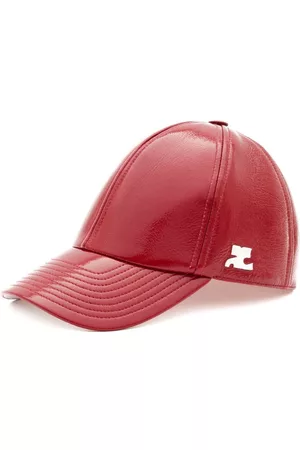 Courrèges Caps - Logo-patch baseball cap