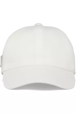 Prada Men Caps - Logo plaque-detail baseball cap