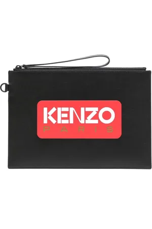 Kenzo Logo-print clutch bag