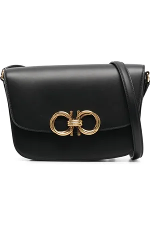 Salvatore Ferragamo Gancini leather shoulder bag