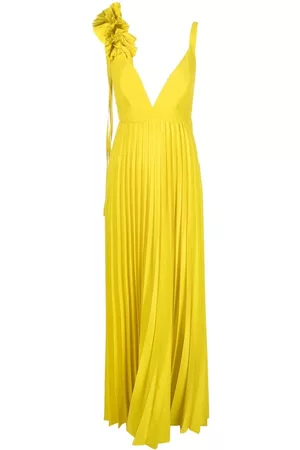 P.A.R.O.S.H. Pleated sleeveless dress