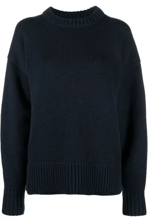 The Row Puff-sleeved knit sweater
