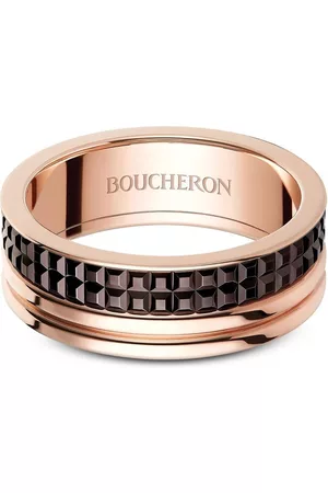 Boucheron Rings - 18kt rose gold Quatre Classique wedding band