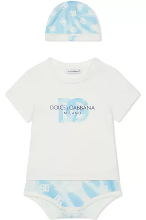 Dolce & Gabbana Hats - Monogram-print body and hat set