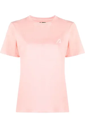 Autry Logo-embroidered short-sleeved T-shirt