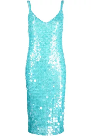 P.A.R.O.S.H. Sequin-embellished midi dress