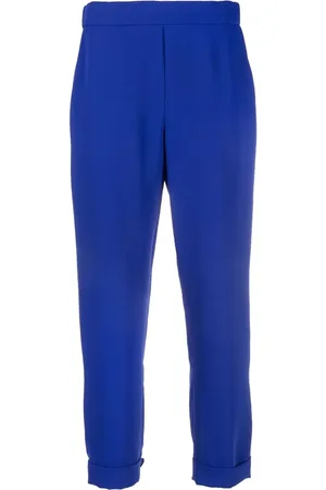P.A.R.O.S.H. Elasticated-waist tapered trousers