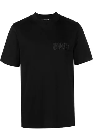 Roberto Cavalli Embroidered logo T-shirt