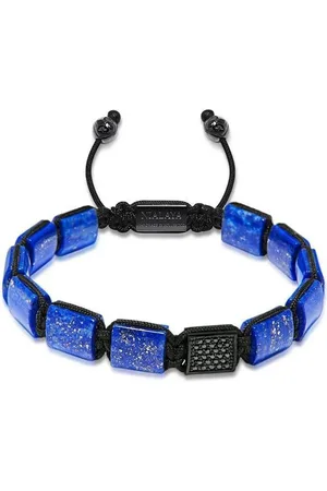 Nialaya Lapis drawstring bracelet