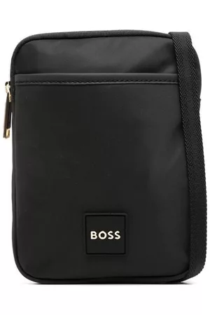 BOSS Men Bags - Logo-patch messenger bag