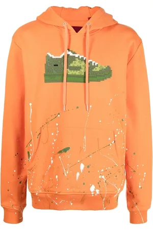 MOSTLY HEARD RARELY SEEN Green Louis long-sleeve hoodie