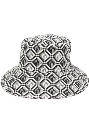 Marine Serre Hats - Moon Diamond regenerated bucket hat