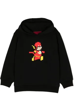 MOSTLY HEARD RARELY SEEN Mini Zooom pixelated-print hoodie