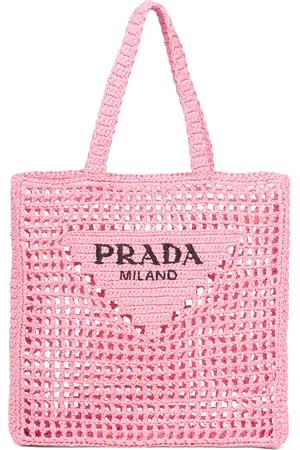 Prada Woven tote bag
