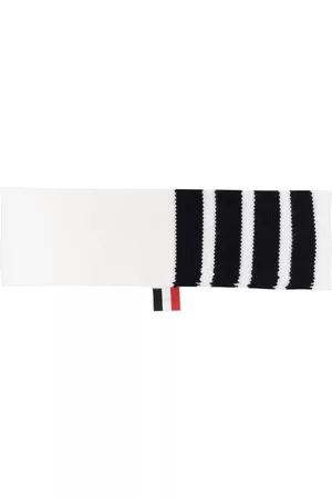 Thom Browne Men Headbands - 4-Bar stripe headband