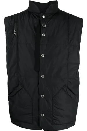 Takahiromiyashita The Soloist Zip-detail padded gilet jacket