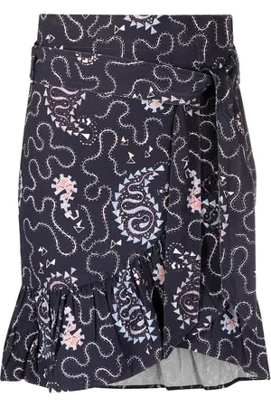 Isabel Marant Liliko paisley-print mini skirt