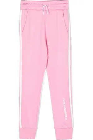 Karl Lagerfeld Side-stripe tapered sweatpants