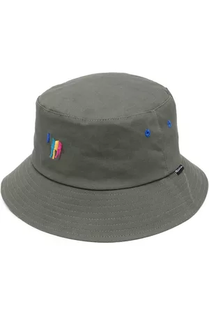 PS Paul Smith Men Hats - Zebra-embroidered bucket hat