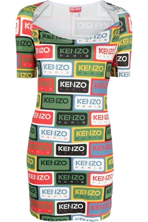 Kenzo Logo-print minidress