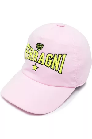 Chiara Ferragni Caps - Logo-embroidered baseball cap