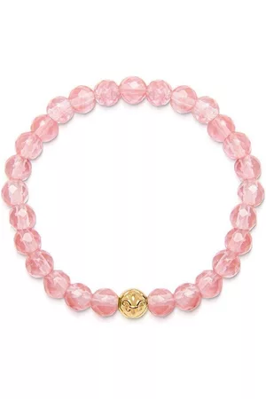 Nialaya Women Bracelets & Bangles - Logo-bead quartz bracelet