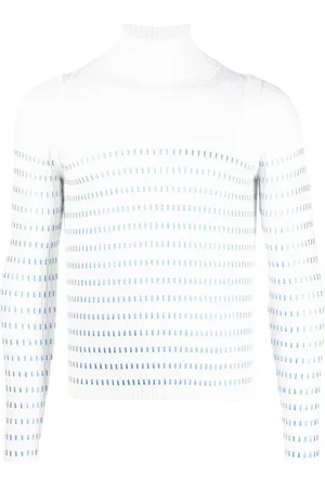 Jean Paul Gaultier Striped crew-neck jumper