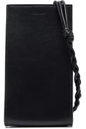 Jil Sander Leather logo-detail neck bag