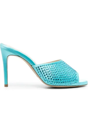 P.A.R.O.S.H. 100mm crystal-embellished sandals