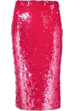 P.A.R.O.S.H. Sequin-embellished midi skirt