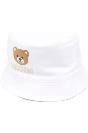 Moschino Hats - Teddy Bear motif bucket hat