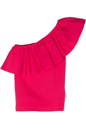 Molo Ruffled one-shoulder top
