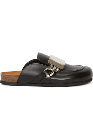 J.W.Anderson Gourmet Chain almond-toe mules