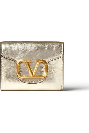 VALENTINO GARAVANI Small Locò metallic wallet