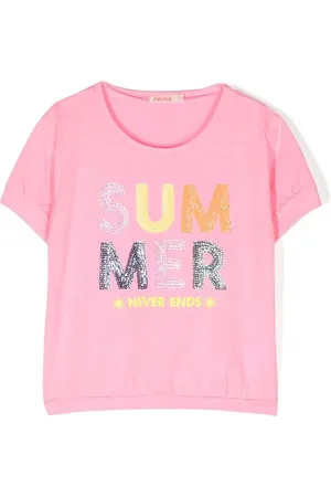 Billieblush Slogan-print T-shirt